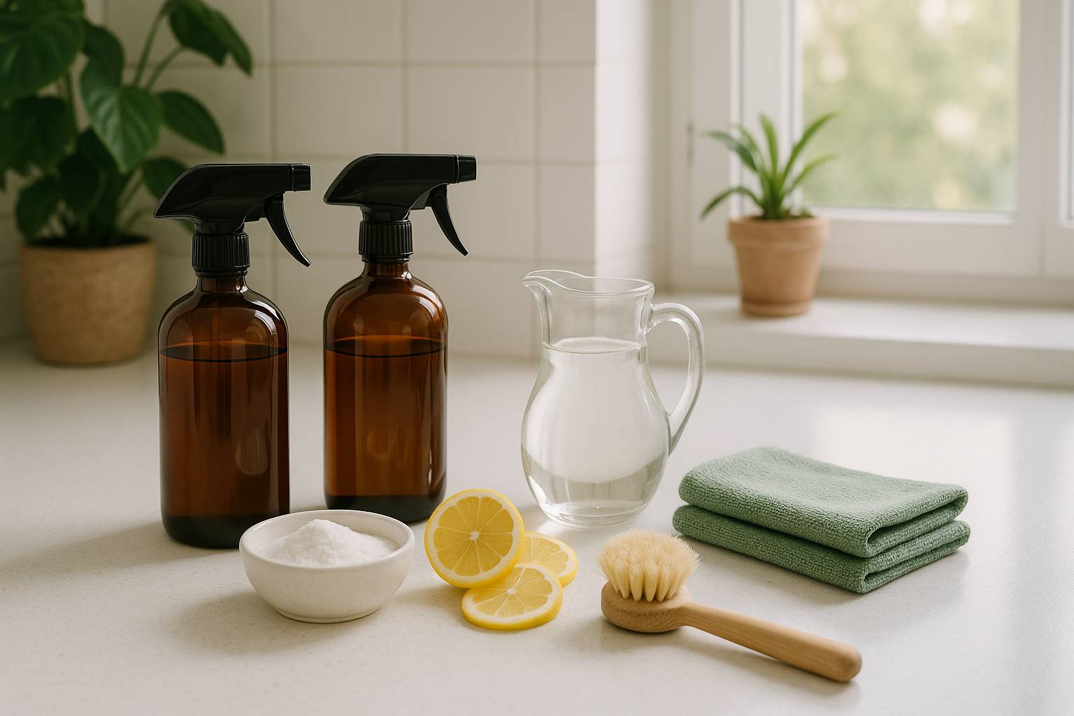 Cómo ahorrar en productos de limpieza con alternativas caseras seguras