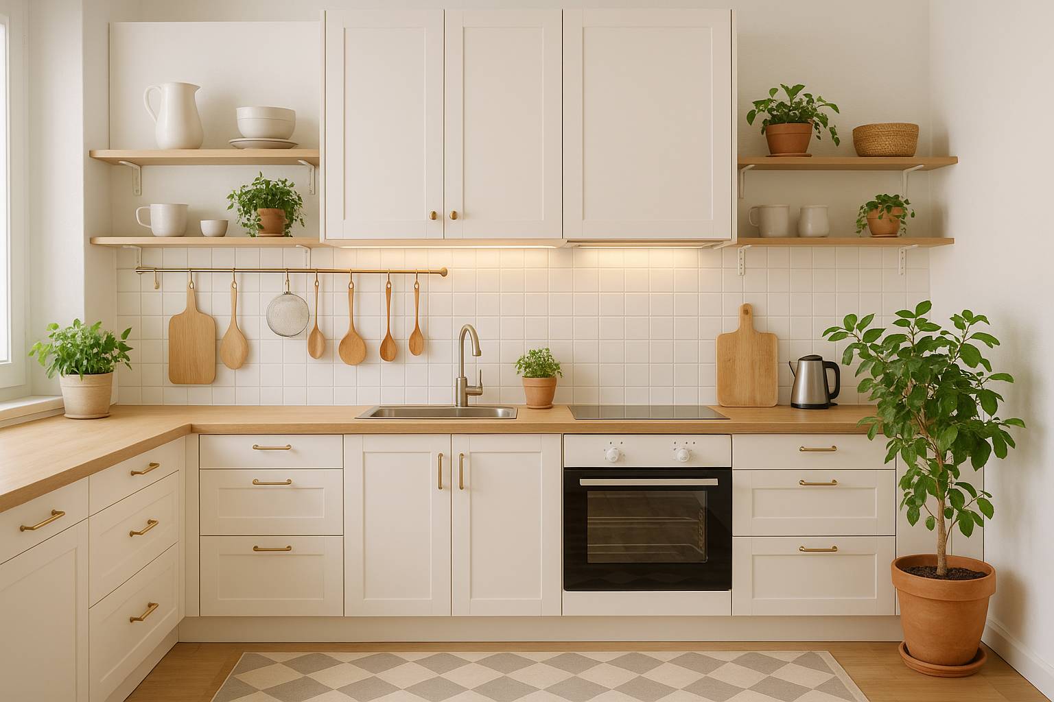 Cómo decorar cocinas alquiladas sin romper normas del arrendamiento