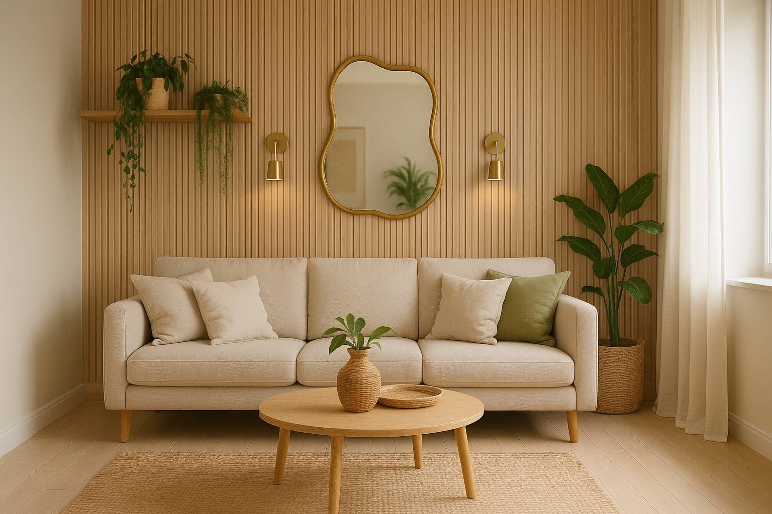 Cómo decorar la pared del sofá sin cuadros: ideas alternativas que funcionan