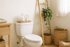 Cómo decorar el baño usando elementos que ya tienes en casa