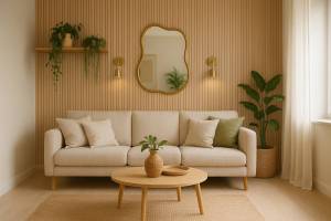 Cómo decorar la pared del sofá sin cuadros: ideas alternativas que funcionan