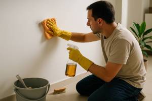 Cómo quitar manchas de humedad en paredes sin pintura y sin químicos fuertes