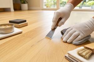Cómo reparar arañazos en parquet y tarima flotante con cera: guía paso a paso para que no se noten