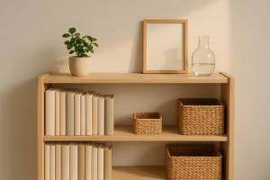 Ideas económicas para decorar estanterías pequeñas sin sobrecargarlas