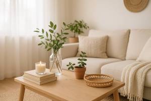 Ideas para decorar mesas auxiliares sin gastar más de 10 euros